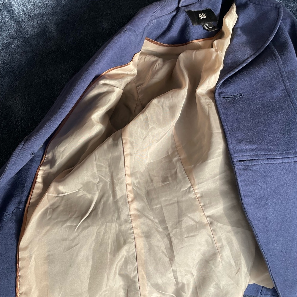 Preowned- Vintage H&M Long Sleeve Single Breasted Blazer Womens (Size US4) - Picture 6 of 15